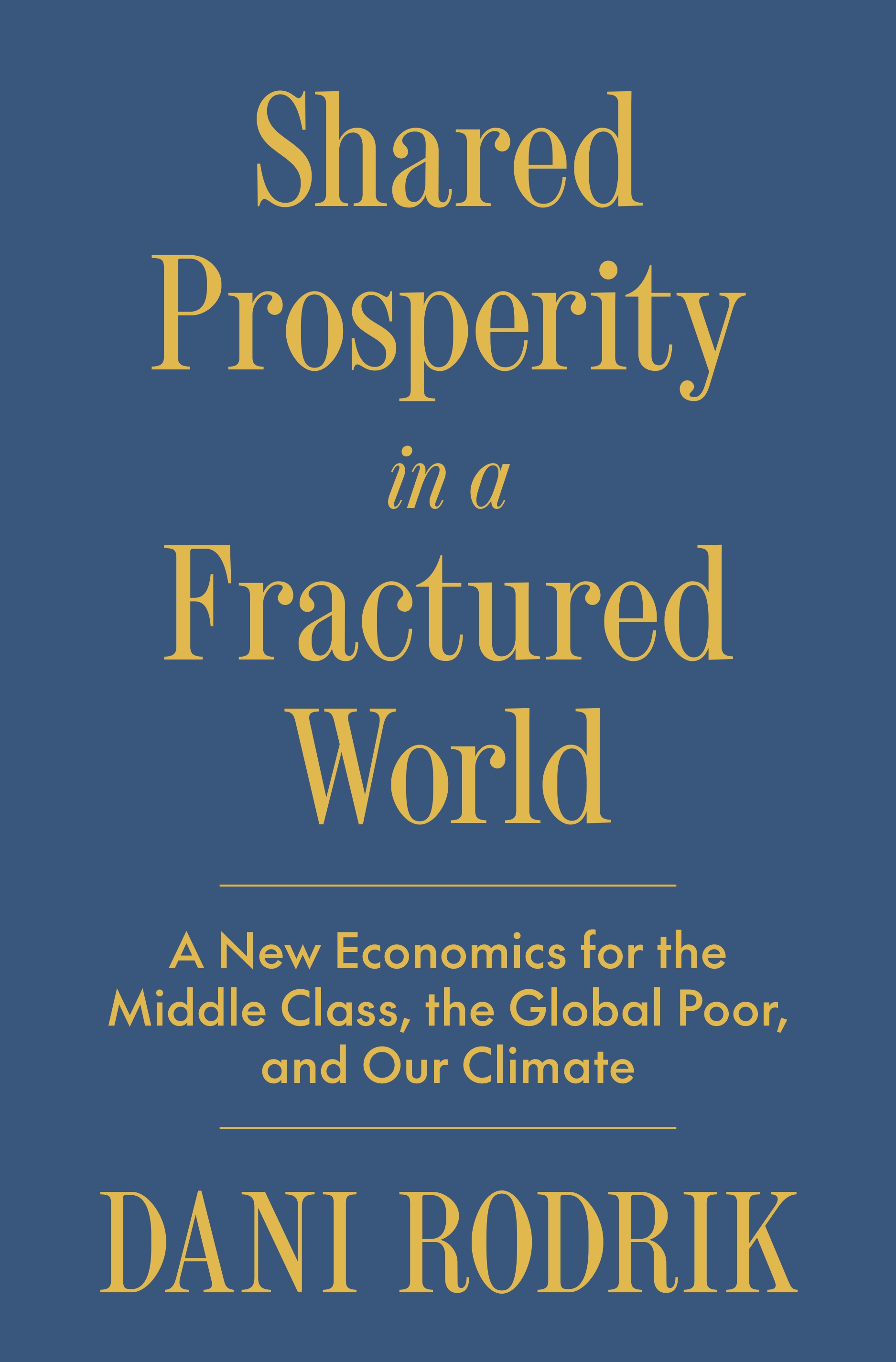 Shared Prosperity in a Fractured World cover